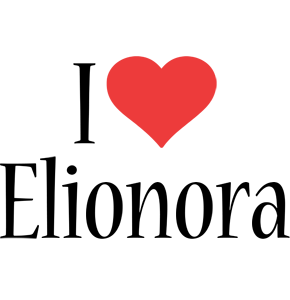 Elionora i-love logo