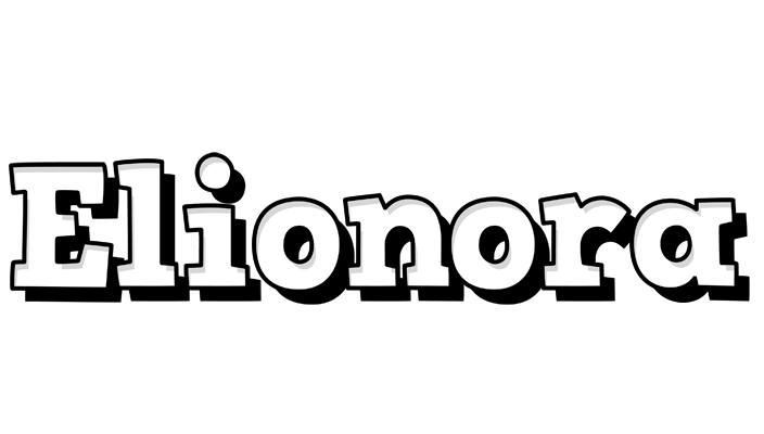 Elionora snowing logo