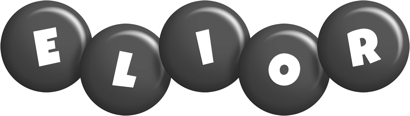 Elior candy-black logo