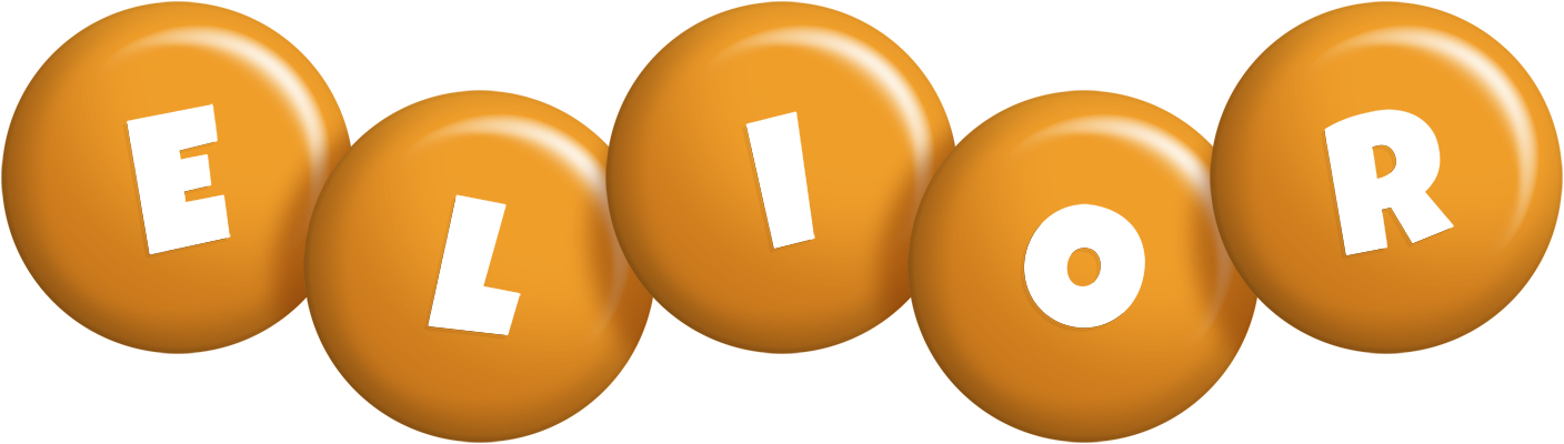Elior candy-orange logo