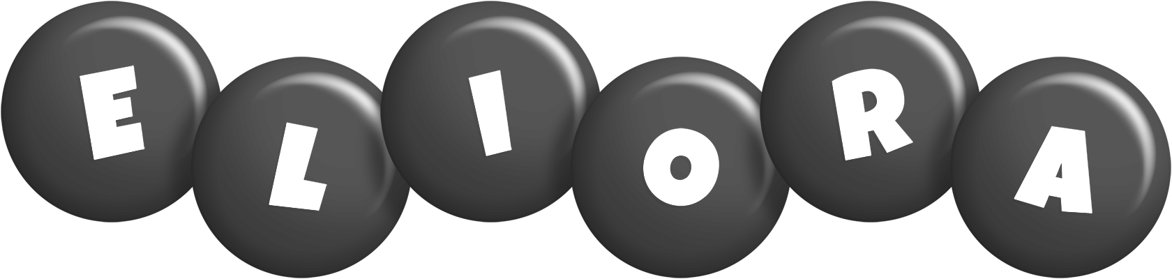 Eliora candy-black logo