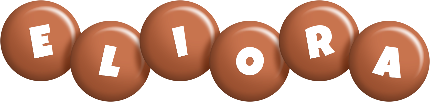 Eliora candy-brown logo