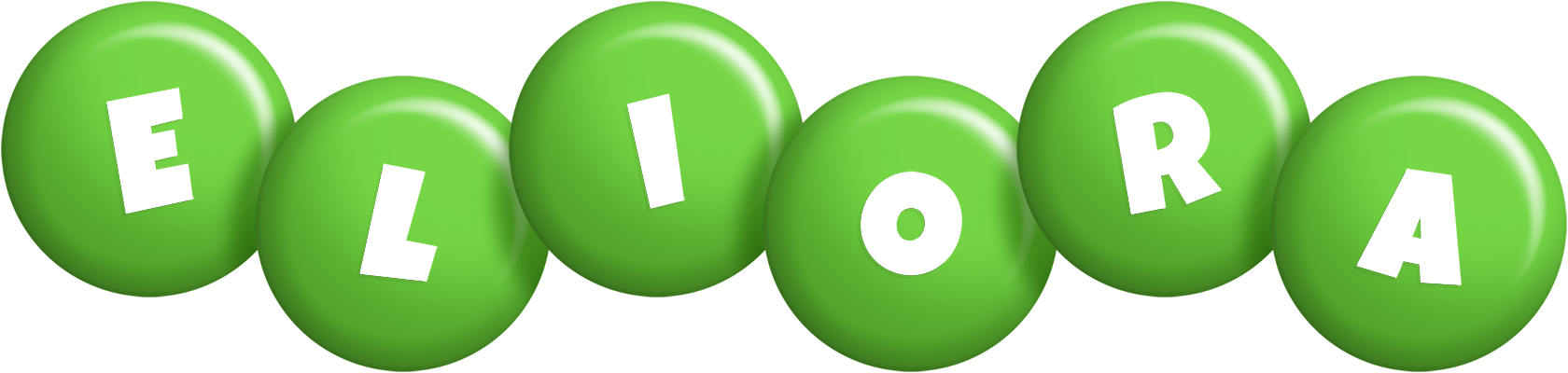 Eliora candy-green logo