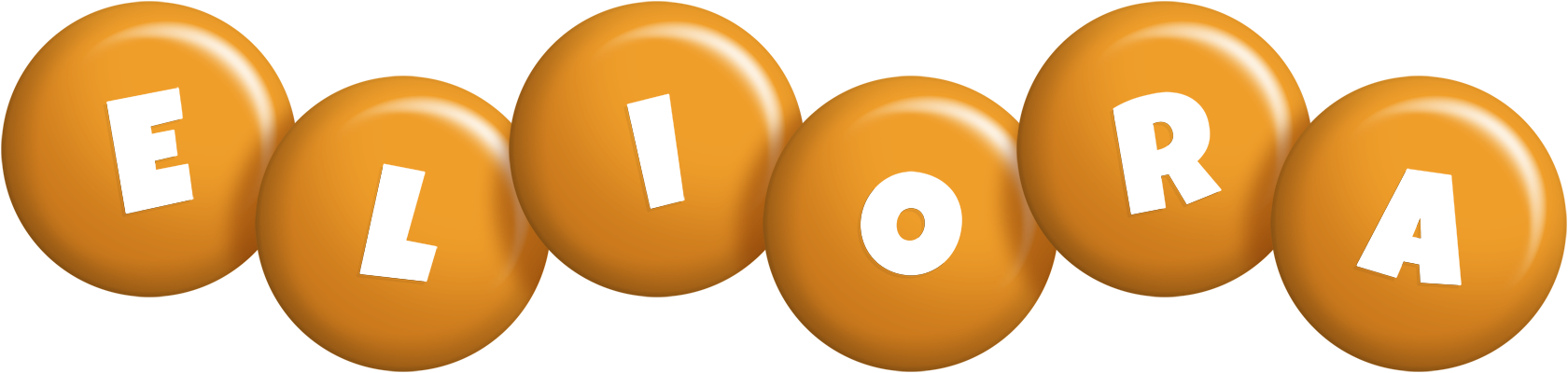 Eliora candy-orange logo