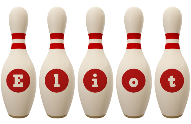 Eliot bowling-pin logo