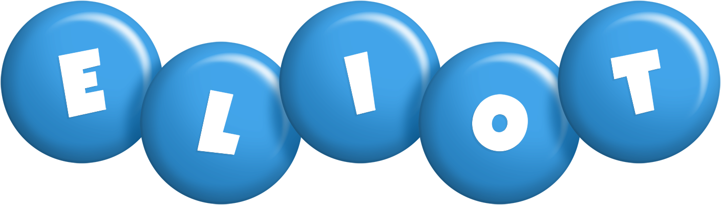 Eliot candy-blue logo