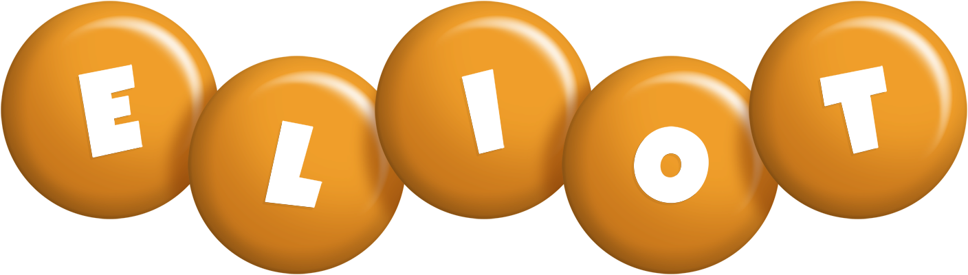 Eliot candy-orange logo
