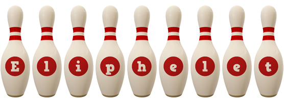 Eliphelet bowling-pin logo