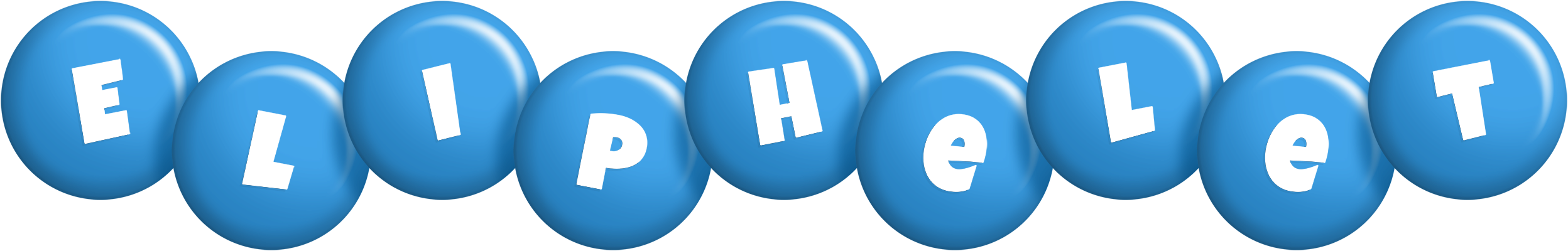 Eliphelet candy-blue logo
