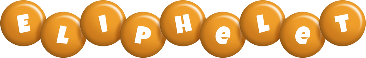 Eliphelet candy-orange logo