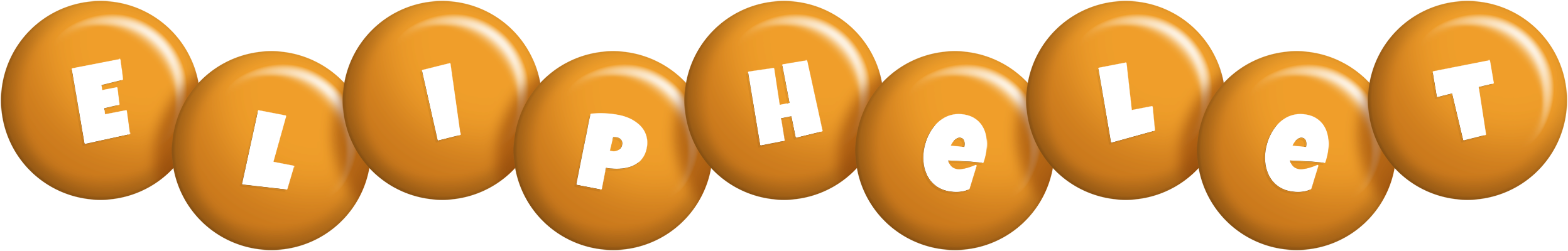 Eliphelet candy-orange logo