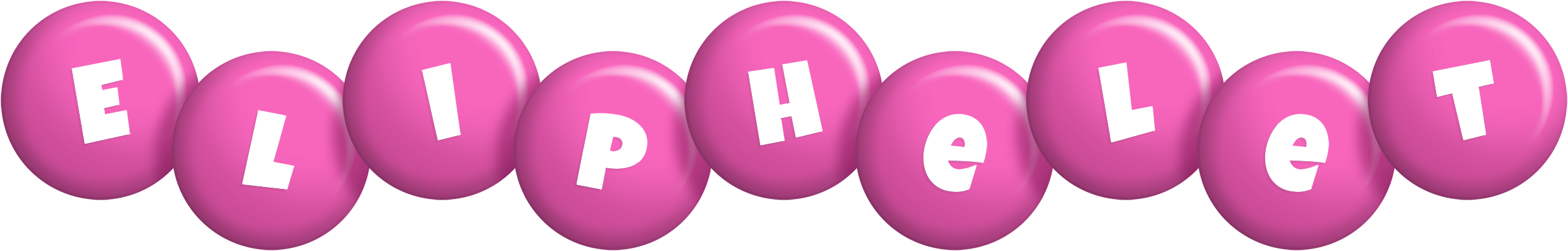 Eliphelet candy-pink logo