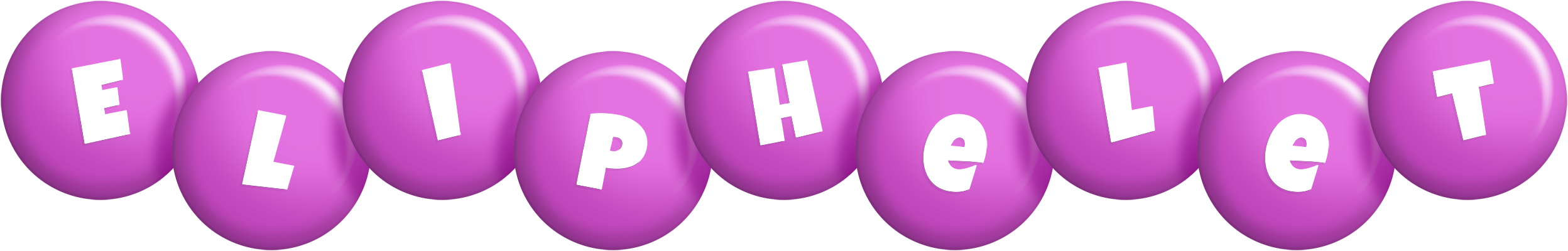 Eliphelet candy-purple logo