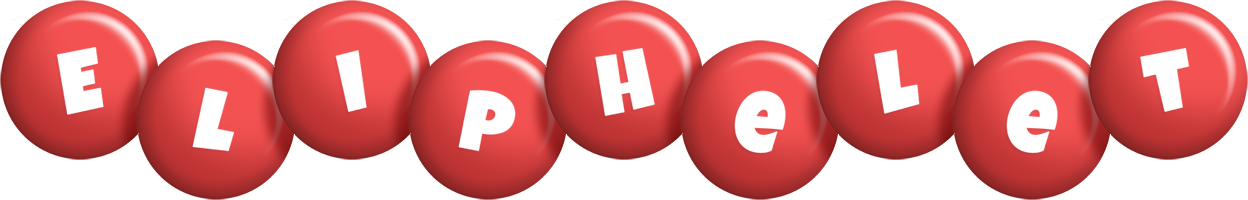 Eliphelet candy-red logo