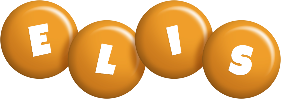 Elis candy-orange logo