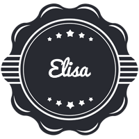 Elisa badge logo