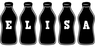 Elisa bottle logo
