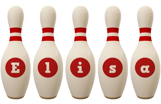 Elisa bowling-pin logo