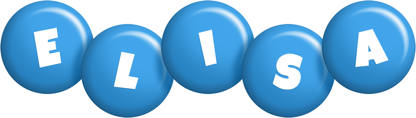 Elisa candy-blue logo