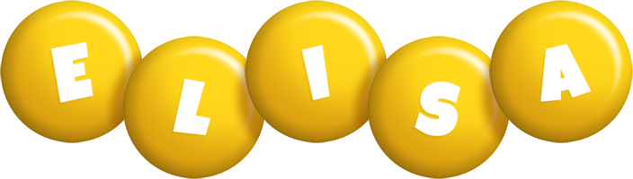 Elisa candy-yellow logo