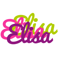 Elisa flowers logo