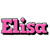 Elisa girlish logo