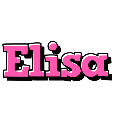Elisa girlish logo