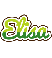 Elisa golfing logo