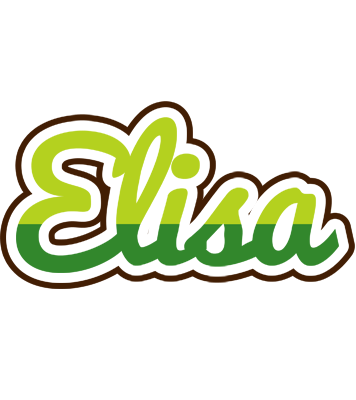 Elisa golfing logo