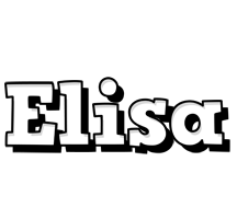 Elisa snowing logo