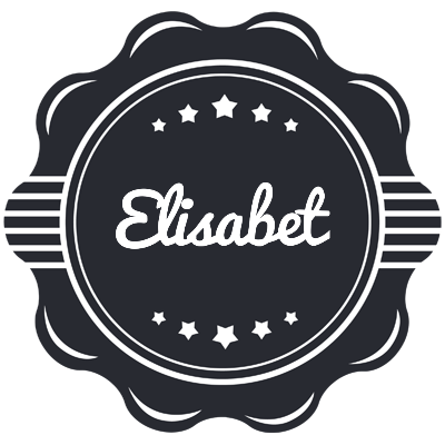 Elisabet badge logo