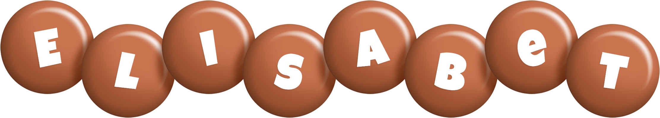 Elisabet candy-brown logo