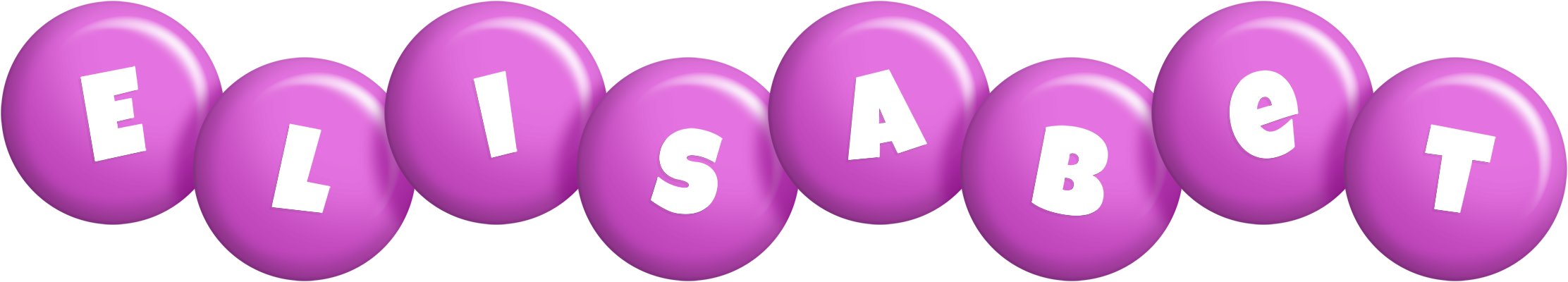 Elisabet candy-purple logo