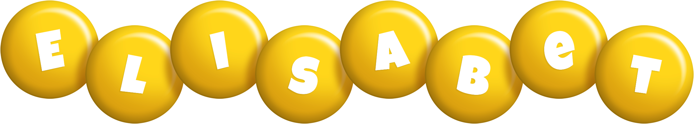 Elisabet candy-yellow logo