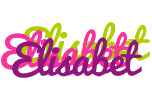 Elisabet flowers logo