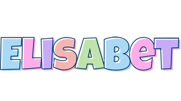 Elisabet pastel logo