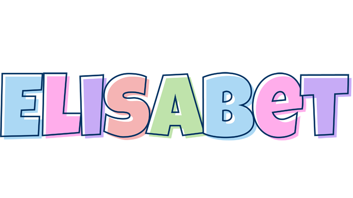 Elisabet pastel logo