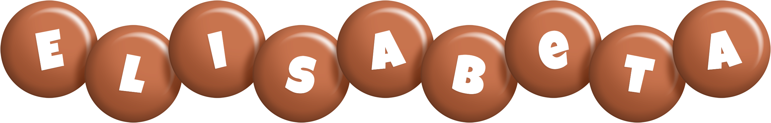 Elisabeta candy-brown logo