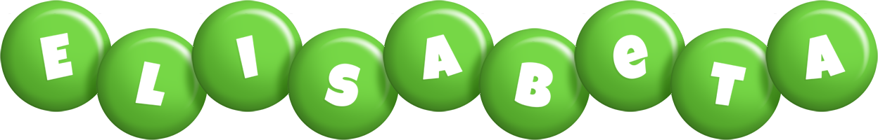 Elisabeta candy-green logo