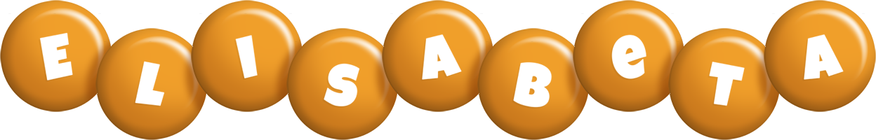 Elisabeta candy-orange logo