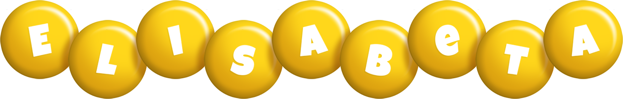 Elisabeta candy-yellow logo