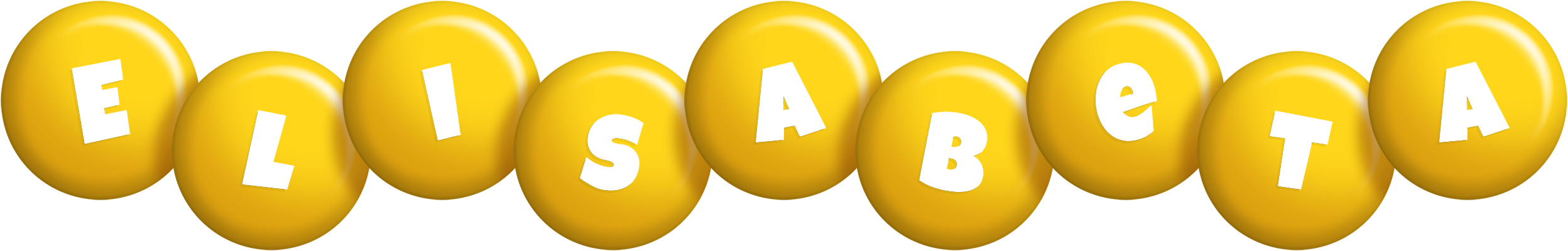 Elisabeta candy-yellow logo