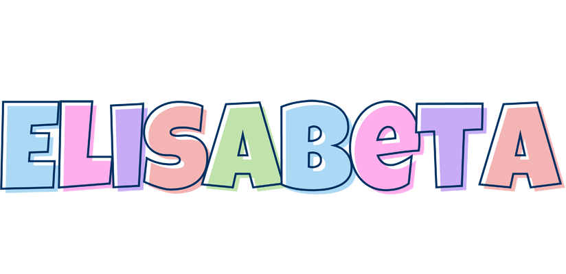 Elisabeta pastel logo