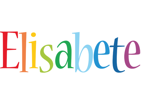 Elisabete birthday logo