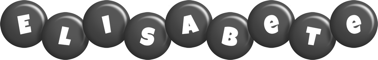 Elisabete candy-black logo