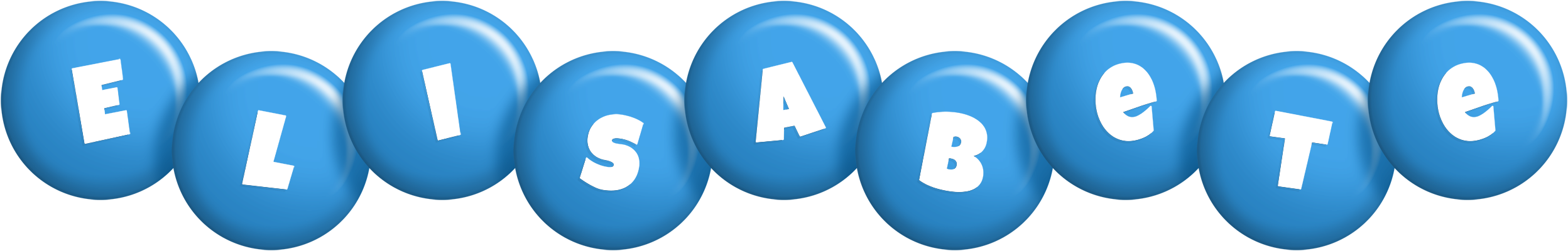 Elisabete candy-blue logo