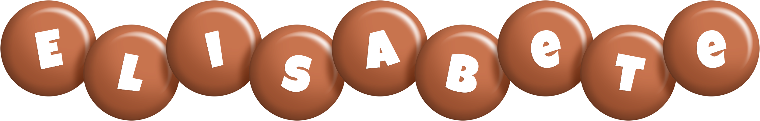 Elisabete candy-brown logo