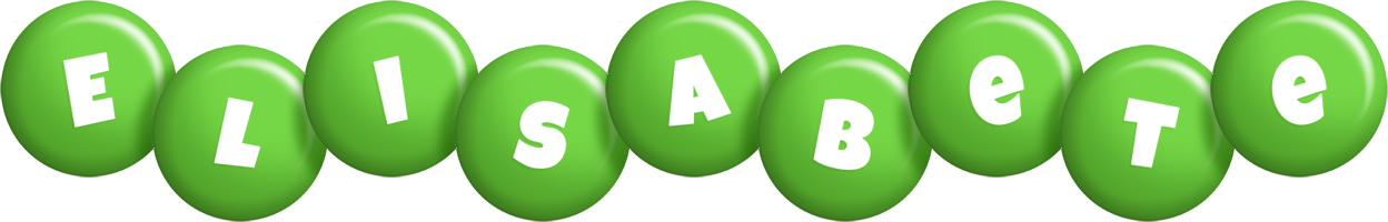 Elisabete candy-green logo