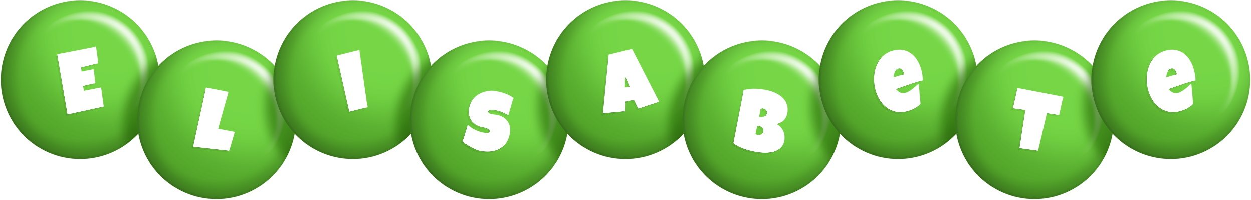 Elisabete candy-green logo