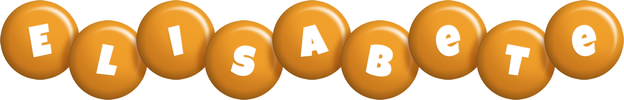 Elisabete candy-orange logo